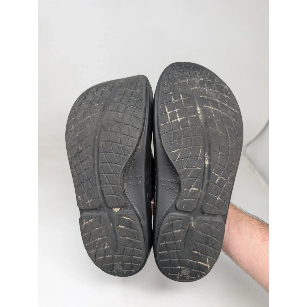 OOFOS OOahh Slide Sandal Orthopedic Recovery Footwear‎ Mens Size 12